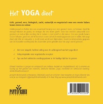 Het yoga dieet achterzijde