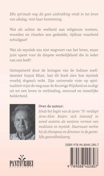 Wijsheid in mystiek perspectief achterzijde