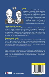 Einstein en de kunst van... managen zonder macht achterzijde