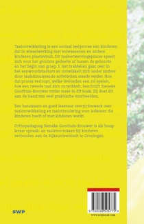 Taalontwikkeling en taalstimulering van baby's, peuters en kleuters achterzijde