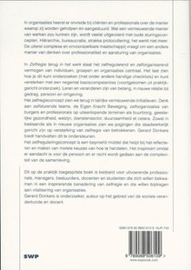 Zelfregie terug in het werk achterzijde