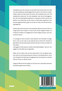 Leidinggeven zonder opsmuk achterzijde