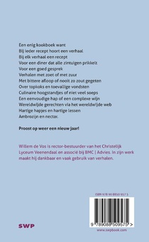 Om op te eten achterzijde