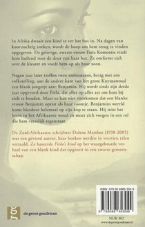 Fiela's kind achterzijde