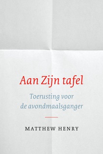 Aan Zijn tafel achterzijde