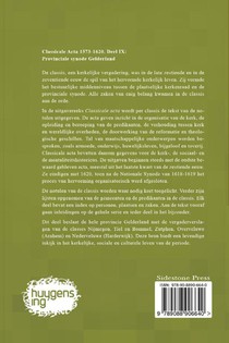 Classicale Acta 1573-1620 IX achterzijde