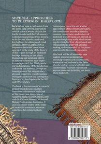 Material Approaches to Polynesian Barkcloth achterzijde