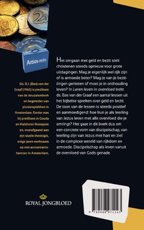 Leren leven in overvloed achterzijde