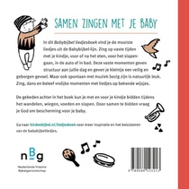 Babybijbel Liedjesboek achterzijde