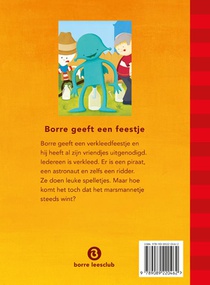 Borre geeft een feestje achterzijde