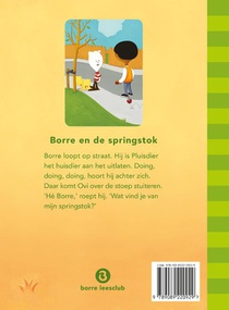 Borre en de springstok achterzijde