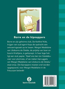 Borre en de kipnappers achterzijde