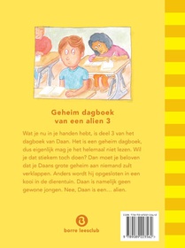 Geheim dagboek van een alien 3 achterzijde