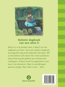 Geheim dagboek van een alien 5 achterzijde