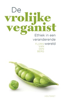 De vrolijke veganist achterzijde