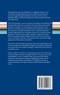 Extradition law and practice achterzijde