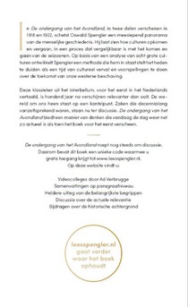 De ondergang van het Avondland achterzijde