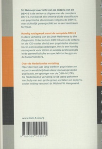 Bureau-editie achterzijde