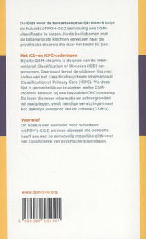 Gids voor de huisartsenpraktijk DSM-5 achterzijde