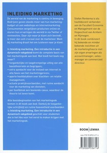 Inleiding marketing achterzijde