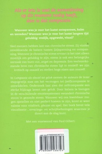 Compassie als sleutel tot geluk achterzijde
