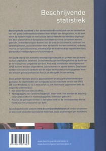 Beschrijvende statistiek achterzijde