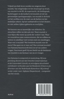 De zin van muziek achterzijde