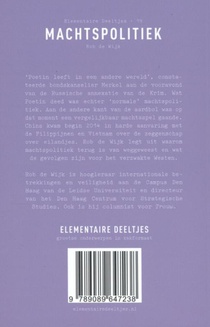 Machtspolitiek achterzijde