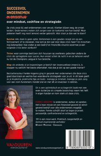 succesvol ondernemen in crisistijd achterzijde
