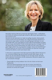 Narcisme in organisaties achterzijde