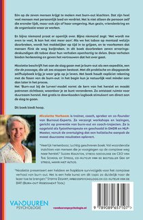 Survivalgids voor burn-out achterzijde