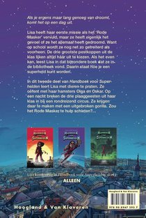 Het rode masker achterzijde