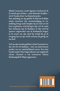 Mtsyri en andere gedichten achterzijde