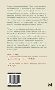 Uit liefde voor het lezen achterzijde