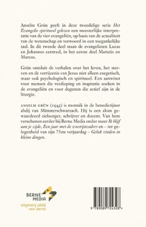 Lucas en Johannes deel II - Het evangelie spiritueel gelezen achterzijde