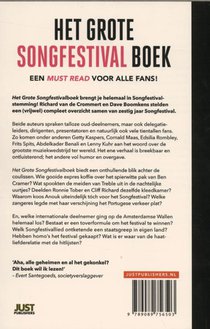 Het grote songfestival boek achterzijde