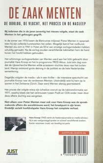 De zaak Menten, het complete verhaal achterzijde
