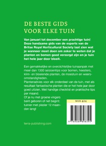12 maanden in de tuin achterzijde