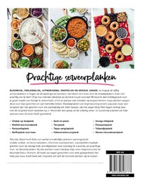 Vegan op de plank achterzijde