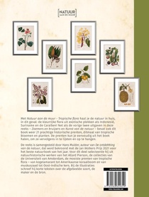 Natuur aan de muur - Tropische Flora achterzijde