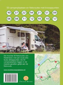 50 camperplaatsen & fietsroutes in Nederland achterzijde
