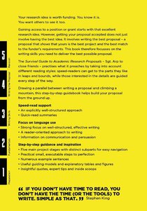 Survival Guide to Academic Research Proposals achterzijde