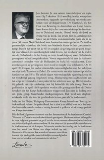 Mannen in Zebra achterzijde