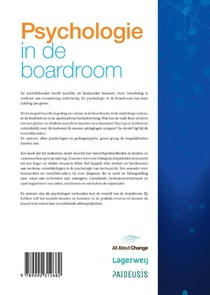 Psychologie in de boardroom achterzijde