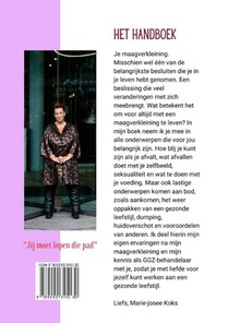 Het handboek na je maagverkleining achterzijde