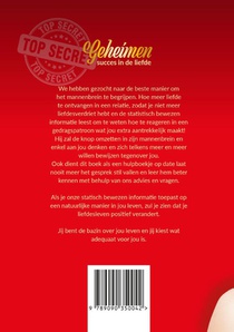 Geheimen succes in de liefde achterzijde