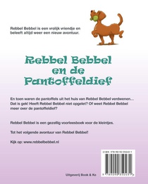 Rebbel Bebbel en de Pantoffeldief achterzijde