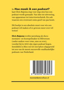 Hoe maak ik een podcast? achterzijde