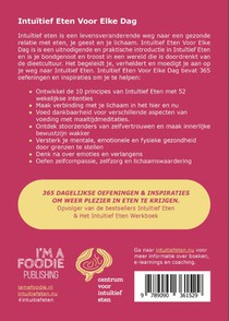 Intuïtief eten voor elke dag achterzijde