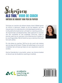 Schrijven als tool voor de coach achterzijde